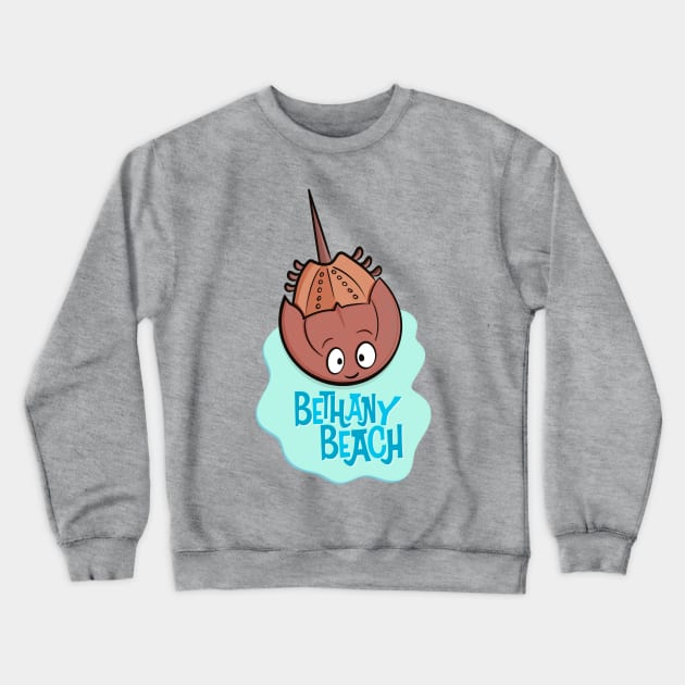 Bethany Beach Horseshoe Crab Crewneck Sweatshirt by BETHANY BEACH